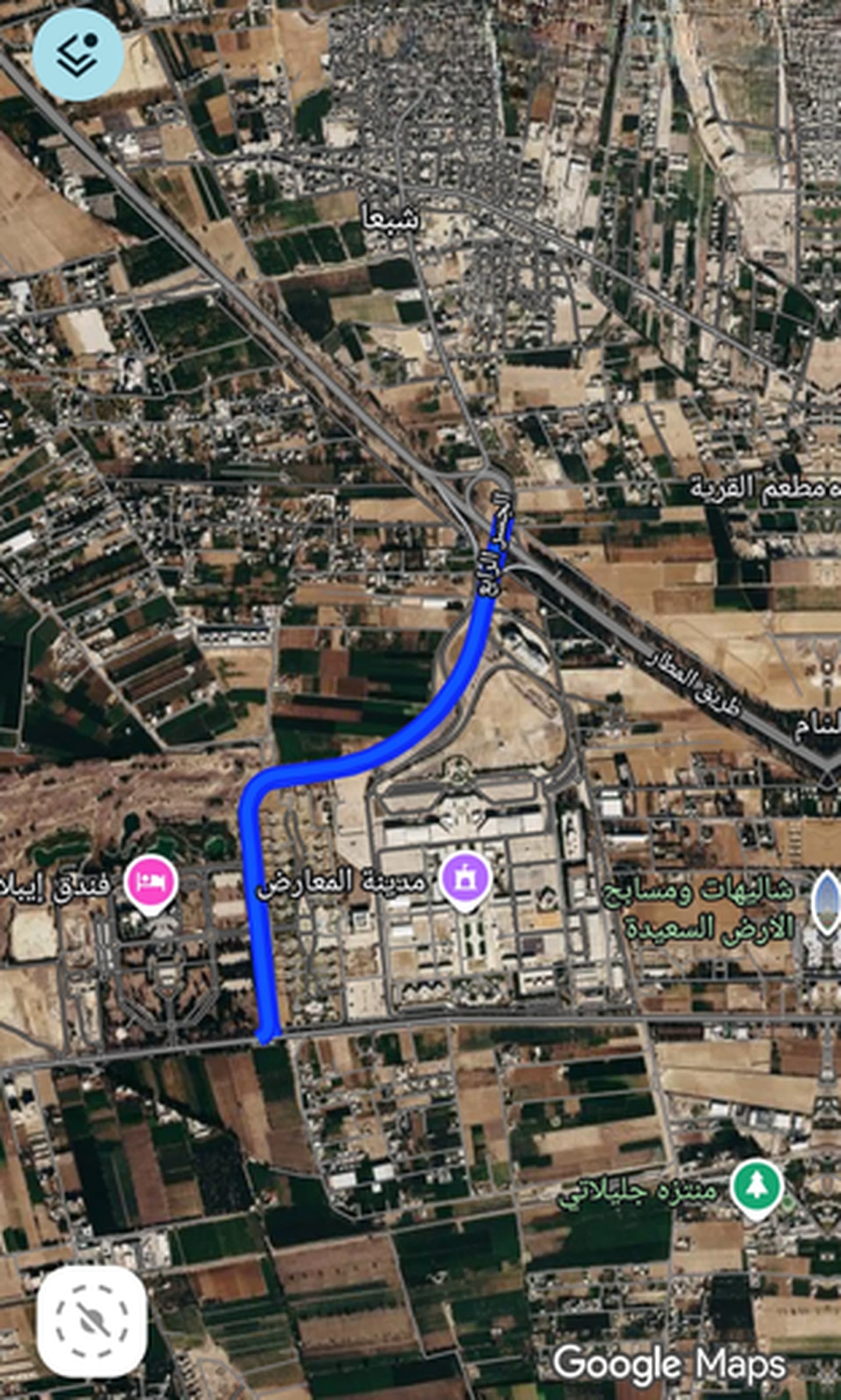 أرض للبيع في Airport Road، دمشق