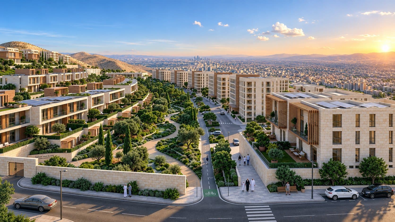 أبيات هيلز — مشروع سكني في ضاحية قدسيا، دمشق
